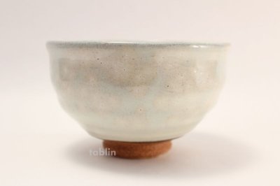 Photo2: Tokoname ware tea bowl Kobiki Hakunagashi chawan Matcha Green Tea Japanese