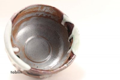 Photo2: Mino yaki ware Japanese tea bowl Haikaburi yusai chawan Matcha Green Tea 