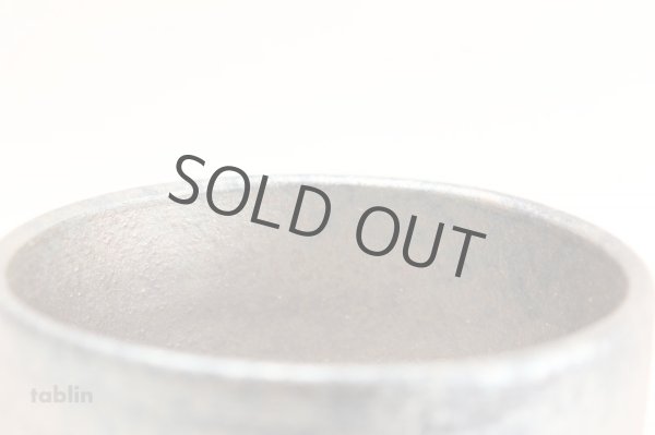 Photo5: Shigaraki yaki ware Japanese tea bowl Kuro kama chawan Matcha Green Tea (5)