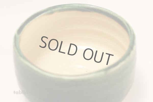 Photo5: Mino yaki ware Japanese tea bowl So Oribe chawan Matcha Green Tea (5)