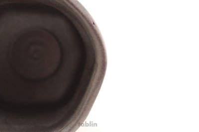 Photo1: Mino yaki ware Japanese tea bowl Kuro ibushi chawan Matcha Green Tea