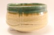 Photo1: Mino yaki ware Japanese tea bowl Oribe chawan Matcha Green Tea (1)