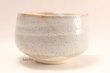 Photo3: Mino yaki ware Japanese tea bowl Nezumi shino chawan Matcha Green Tea (3)