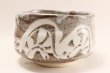 Photo1: Mino yaki ware Japanese tea bowl Nezumi shino chawan Matcha Green Tea (1)