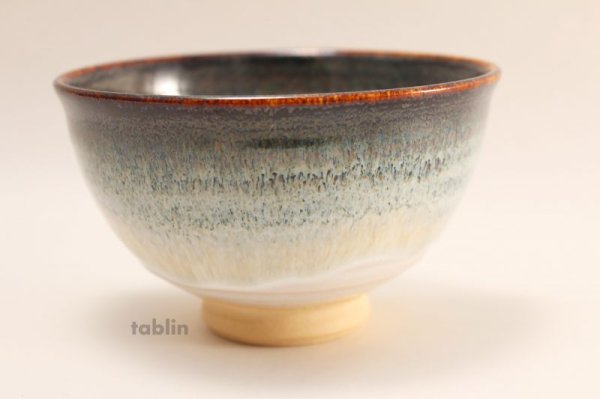 Photo3: Kiyomizu Kyoto yaki ware Japanese tea bowl Kyo Karatu chawan Matcha Green Tea (3)