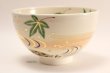 Photo2: Kiyomizu Kyoto yaki ware Japanese tea bowl Kaede Ryusui chawan Matcha Green Tea (2)