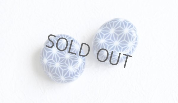 Photo5: Japanese wooden chopsticks & blue bean wamonyo rests with Gift wrapping box (5)