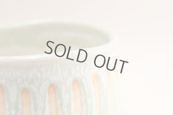 Photo4: Tokoname ware Japanese tea bowl Midoriyu chawan Matcha Green Tea (4)