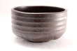 Photo3: Kutani ware tea bowl Kinpakubai black to graze chawan Matcha Green Tea Japanese (3)