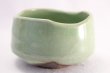 Photo6: Mino yaki ware Japanese tea bowl green glaze chawan Matcha Green Tea (6)