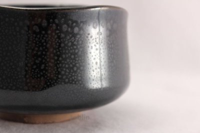 Photo3: Mino yaki ware Japanese tea bowl Yuteki tenmoku chawan Matcha Green Tea