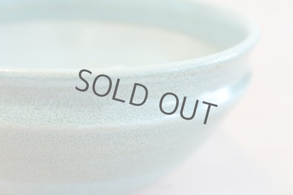 Photo3: Mino yaki ware Japanese tea bowl Ryoku kessho kyo tei chawan Matcha Green Tea (3)