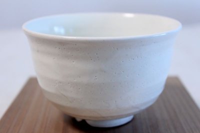 Photo3: Mino yaki ware Japanese tea bowl kobiki chawan Matcha Green Tea