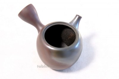 Photo2: Tokoname yaki ware Japanese tea pot Gyokko hai ceramic tea strainear 100ml