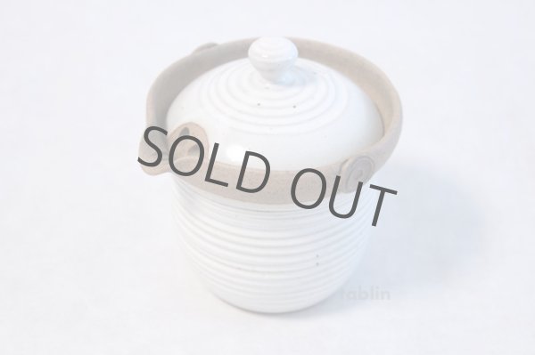 Photo1: Tokoname yaki ware Japanese tea pot Isshin cover ceramic tea strainer 170ml (1)