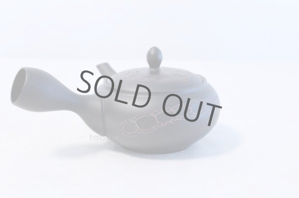 Photo4: Tokoname yaki ware Japanese tea pot Horyu ceramic tea strainer 270ml (4)