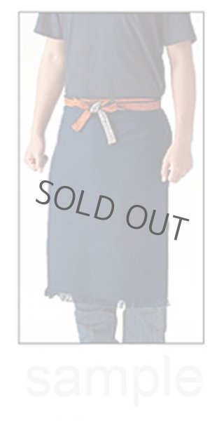 Photo5: Japanese store apron Maekake made in Japan W63 x H47cm any color (5)