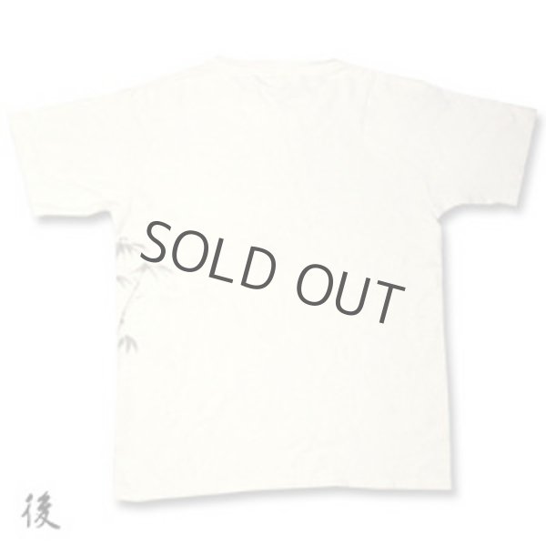 Photo2: Natural and Hand dyes Mitsuru unisexed T-shirt made in Japan Bamboo hand-painted (2)