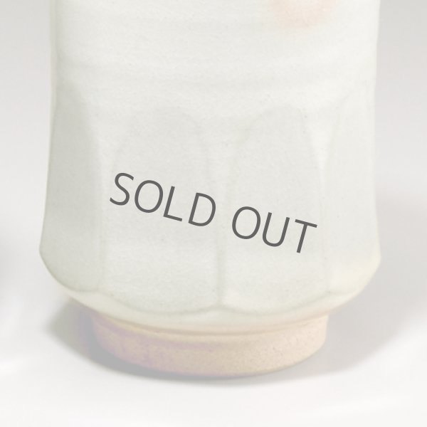 Photo2: Hagi ware Senryuzan climbing kiln Japanese tea cups han mentori set of 2 (2)