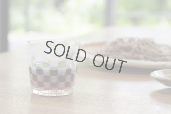 Photo10: Hirota glass cup tumbler sobachoko Taisho Roman 144 ml (10)