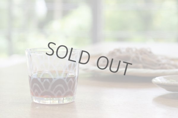 Photo6: Hirota glass cup tumbler sobachoko Taisho Roman 144 ml (6)