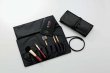 Photo1: Kumano Fude Japanese Makeup Brush face, cheek and eye shadow set KFi-R105 (1)