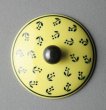 Photo2: Hasami Porcelain Glass Japanese tea pot kuresupo S type strainer yellow 375ml (2)