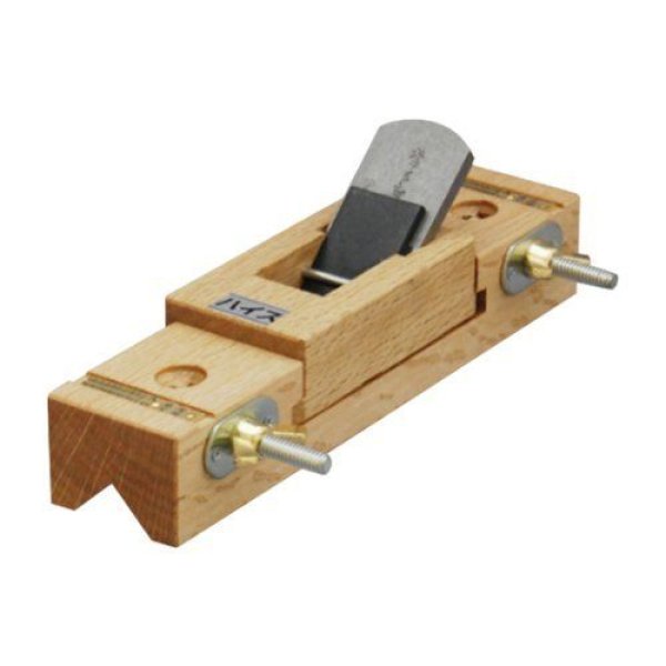 Photo9: Tsunesaburo Kaku Mentori kanna Chamfer Plane SKH51 steel Easy maintenance blade (9)