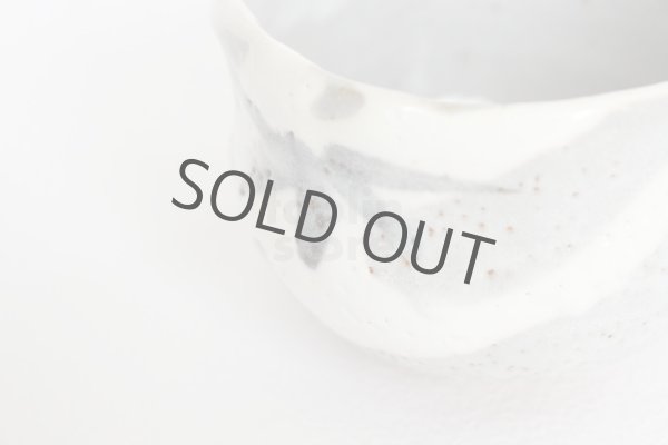 Photo9: Mino ware Japanese pottery matcha chawan tea bowl toga haikaburi sakura shino (9)