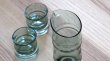 Photo9: Bamboo Hirota glass Sake bottle cups shuki zoroe reishuki 270ml (9)
