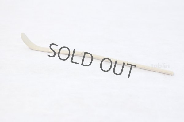 Photo2: Japanese Bamboo teaspoon 18cm Yasaburo Tanimura Suikaen Medake type (2)