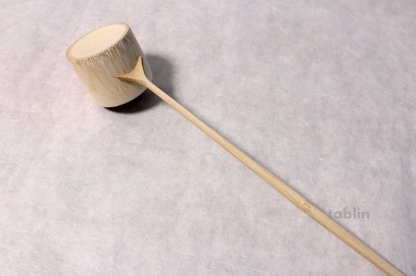 Photo11: Japanese teathings bamboo ladle HISHAKU 41cm Furo-and-Ro Yasaburo Suikaen (11)