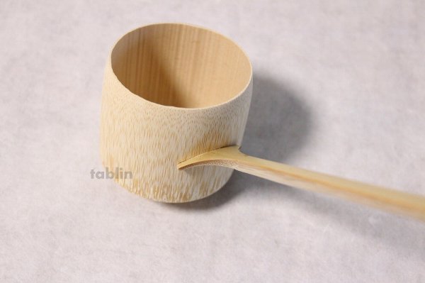 Photo9: Japanese teathings bamboo ladle HISHAKU 41cm Furo-and-Ro Yasaburo Suikaen (9)