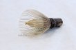 Photo4: Japanese Chasen Black Bamboo Whisk Shitiku Shin Yasaburo Tanimura of Suikaen (4)