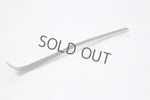 Photo1: Japanese Bamboo teaspoon 18cm Yasaburo Tanimura Suikaen Susu type soot (1)