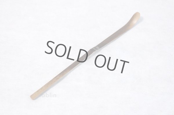 Photo1: Japanese Bamboo teaspoon 18cm Yasaburo Tanimura Suikaen Shumi type (1)