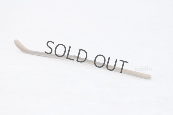 Photo4: Japanese Bamboo teaspoon 18cm Yasaburo Tanimura Suikaen Shumi type (4)