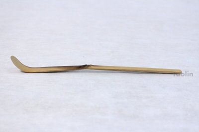 Photo1: Japanese Bamboo teaspoon 18cm Yasaburo Tanimura Suikaen Shumi type