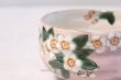 Photo5: Kutani porcelain tea bowl pink glaze sakura sei chawan Matcha Green Tea Japanese (5)