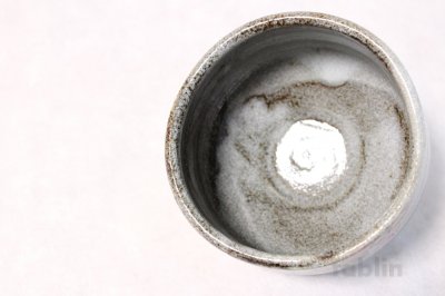 Photo1: Kutani porcelain tea bowl sakura hai Cherry chawan Matcha Green Tea Japanese