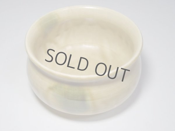 Photo2: Japanese pottery Kensui Bowl for Used tea leaves, Tea ceremony Kiseto tadasaku  (2)