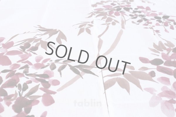 Photo4: Noren Japanese Curtain Doorway wisteria flower 85cm x 175cm (4)