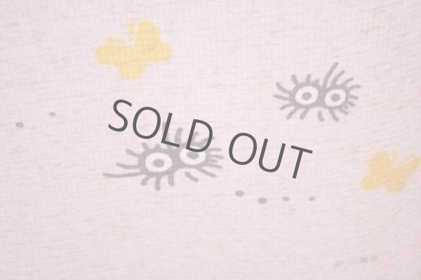 Photo3: Noren Japanese Curtain Doorway My Neighbor Totoro Kaze pink 83cm x 150cm F/S (3)