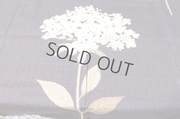 Photo4: Noren Japanese Curtain Doorway flower 85cm x 175cm (4)