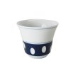 Photo4: Arita porcelain kyusu Japanese tea pot cup set retoro polka dots 325ml (4)