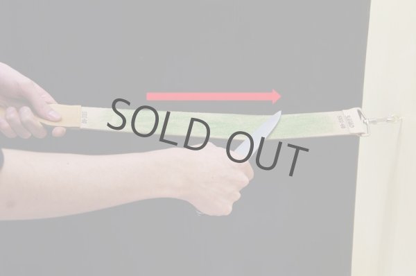 Photo4: SUEHIRO Japanese sharpening razor strop set (4)