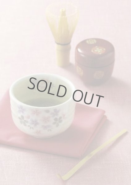 Photo9: Tokoname ware Japanese tea bowl flower sen chawan Matcha Green Tea (9)
