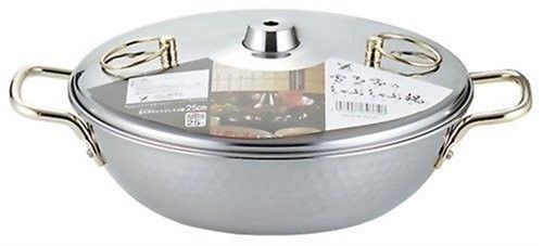 30 Centimeter Premium Double Stainless Steel Shabu Shabu Pot - Each