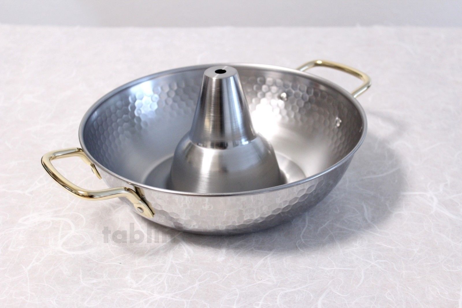 Yoshikawa Yosenabe Stainless Steel 22cm Shabu-Shabu Two-Handed Hot Pot Made in Japan Luxury (zei) SJ3186