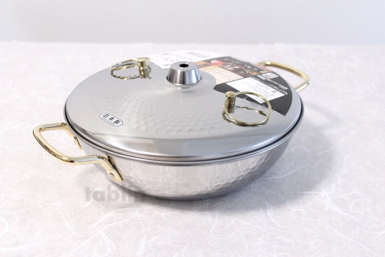 Takekoshi Stainless Steel Shabu Shabu Hot Pot Kiko - Globalkitchen Japan